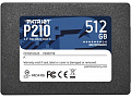SSD  512GB Patriot P210 2.5" SATAIII TLC (P210S512G25)
