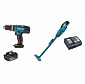 Набір інструментів Makita LXT: уд. шуруповерт DHP453, пилосос DCL180, 1х3 Аг, з/п DC18SD - фото 1