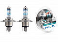Лампа галогенна Philips H4 X-treme VISION +130%, 3700K, 2шт/блістер