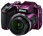 Цифр. фотокамера Nikon Coolpix B500 Purple - фото 3