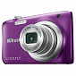 Цифр. фотокамера Nikon Coolpix A100 Purple Lineart - фото 9