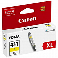 Картридж Canon CLI-481Y XL Yellow