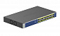 Комутатор NETGEAR GS524PP 24xGE PoE+(300Вт), некерований - фото 1
