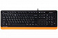 Клавіатура A4Tech FK10 Black/Orange USB - фото 1