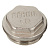 Заглушка для коллекторов Rehau Rautitan MX, G1 – G3/4, 2-4 отвода, никелированная латунь