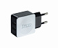 Мережевий зарядний пристрій Tecro (2xUSB, 2.1A) Black, White (TR-CHG02-BW) - фото 1