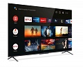Телевизор 55" QLED TCL 55C728 Smart, Android, Silver