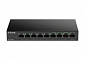 Комутатор D-Link DES-1009MP 8xFE PoE, 1xGE, 117Вт - фото 1