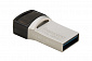 Накопитель Transcend 32GB USB 3.1+Type-C 890 R90/W30MB/s Metal Silver - фото 3