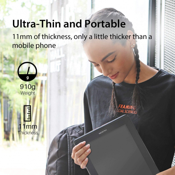 Графический монитор Huion Kamvas Pro 13 USB Black - фото 8