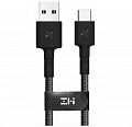 Кабель ZMI Braided USB-USB Type-C 2m Black (AL431)