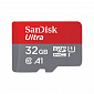 Карта памяти SanDisk 32GB microSDHC C10 UHS-I R100MB/s Ultra - фото 1