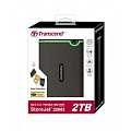 Жорсткий диск Transcend StoreJet 2.5" USB 3.1 2TB StoreJet 25M3 Iron Gray