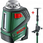 Нівелір лазерний Bosch PLL 360 SET TP 320, +штатив, ± 0.4 мм/м, до 20 м, 0.5 кг - фото 1
