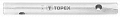 Ключ TOPEX торцевий двостороннiй трубчастий 12 х 13 мм