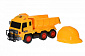 Набір машинок Same Toy Builder Самоскид + каска R6005-3Ut - фото 1