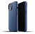 Чехол кожаный MUJJO для Apple iPhone 13 Full Leather, Monaco Blue