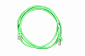 Патч-корд 2E Cat 5e,UTP,RJ45, 26AWG ,7/0.16 CCA, 1.50 m,PVC, Green - фото 1