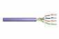 Кабель DIGITUS CAT 6 U-UTP, 305m, AWG 23/1, PVC, фиолетовый - фото 1