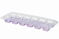 Форма для льда  Ardesto Fresh, с крышкою, лиловый, силикон, пластик - фото 2