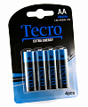Батарейка Tecro Extra Energy Alkaline AA/LR06 BL 4 шт
