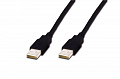 Кабель ASSMANN USB 2.0 (AM/AM) 1.8m, black