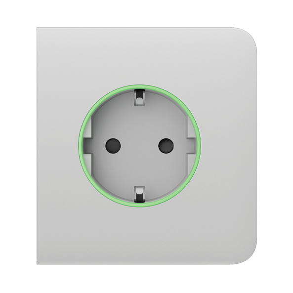 Бічна панель Ajax SideCover (type F) white для вбудованої розетки - фото 2