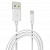 Кабель Grand-X USB-Lightning, 1м, Cu, 2,1A,  White (PL01W)