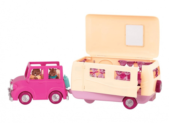 Ігровий набір Li`l Woodzeez Веселий кемпінг 61166Z (відкрита уп.) - фото 2