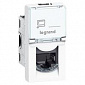 Розетка інформаційна Legrand RJ45 UTP кат.6 LCS?(1 модуль), MOSAIC колір Білий - фото 1