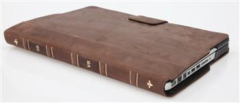 Чехол для ноутбука SB 11"AIR Vintage Bookcase Кожа  нубук (v. brown) - фото 1