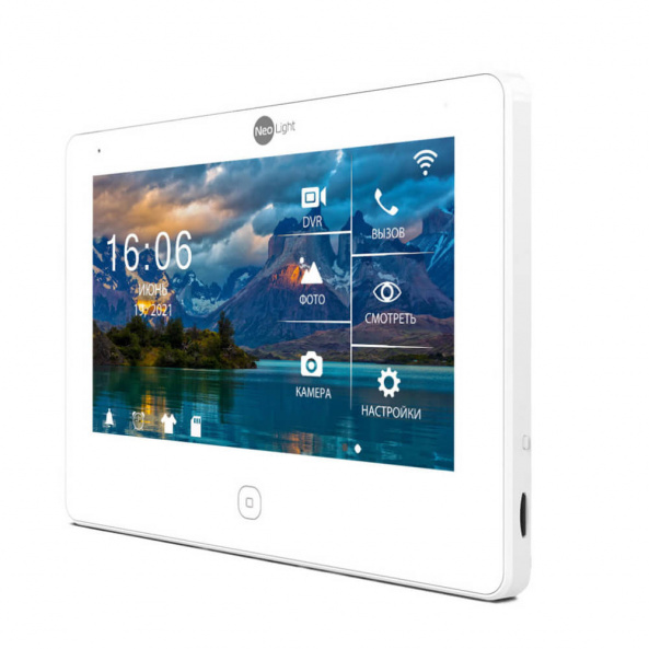 Відеодомофон 7" NeoLight ALPHA HD WF з Wi-Fi з детектором руху і записом відео - фото 3