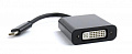 Адаптер Cablexpert (A-CM-DVIF-01) USB3.1 Type C - DVI, 0.15 м, чорний